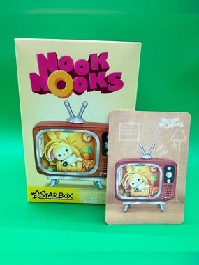 Nook Nooks Yellow Bunny TV Playset by